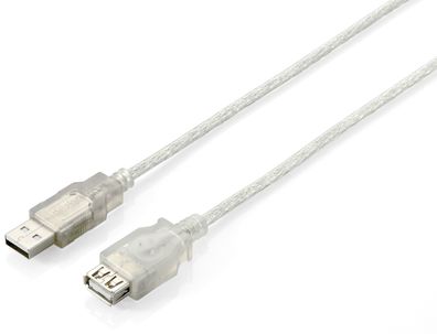Equip 128750 Equip USB Kabel 2.0 A -> A St/ Bu 1.80m Verl. Polybeutel
