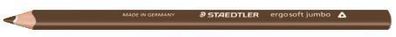 Staedtler® 158-76 ergo soft® jumbo Farbstift - 4 mm, van-Dyke-braun