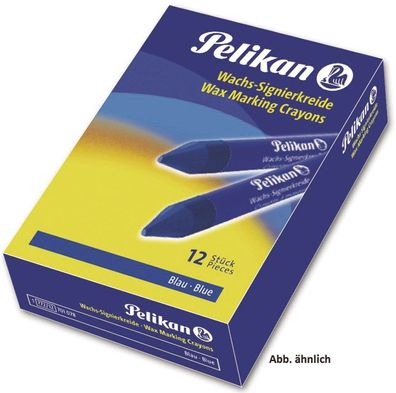 12x Pelikan® 701102 Wachs-Signierkreide 772/12 gelb