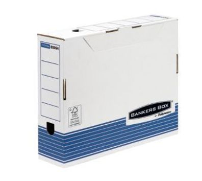 Fellowes® FW0026401 Bankers Box® System Archivschachtel - A4, Rückenbreite 80 mm