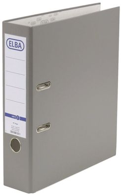 Elba 100202150 Ordner smart Pro (PP/ Papier) - A4, 80 mm, grau