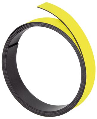 Franken M801 04 Magnetband - 100 cm x 5 mm, gelb