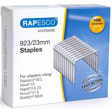 Rapesco® 1242 Heftklammern 923 23/23 1.000St.