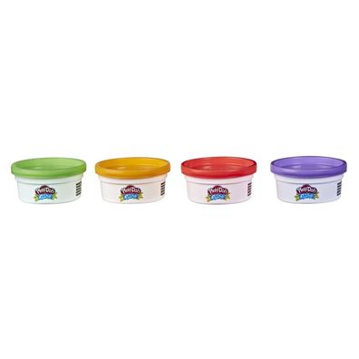 Play-Doh E69675L0 Play-Doh Knete Elastix farbsortiert 4 Farben je 56,0 g