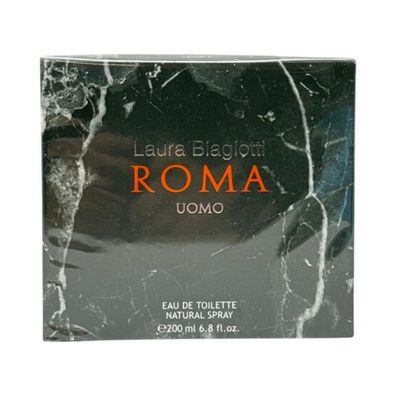 Laura Biagiotti Roma Uomo 200 ml Eau de Toilette Spray EdT NEU OVP