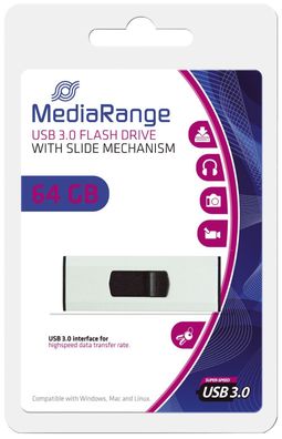 MediaRange MR917 USB Speicherstick 3.0 - 64 GB