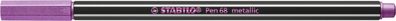 Stabilo 68/856 Stabilo Fasermaler Pen 68 metallic, rosarot