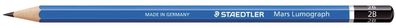 Staedtler® 100-2B Bleistift Mars® Lumograph® - 2B, blau