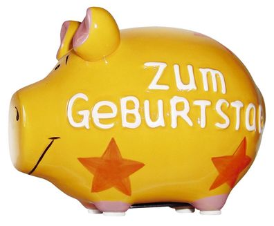 KCG 100845 Spardose Schwein "Zum Geburtstag" - klein