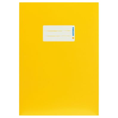 HERMA 19746 Heftschoner aus Karton DIN A4 gelb