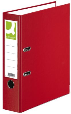 Q-Connect® KF18727 Ordner PP - A4, 80 mm, rot