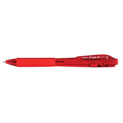 12x Pentel BX440-B Kugelschreiber BX440 rot Schreibfarbe rot