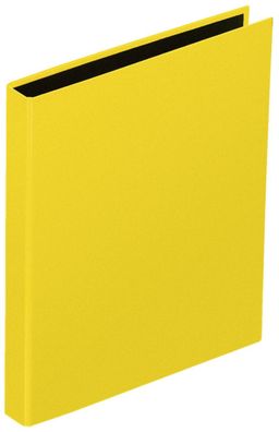 Pagna® 20405-04 Ringbuch Basic Colours - A5, 4-Ring, Ring-Ø 25mm, gelb
