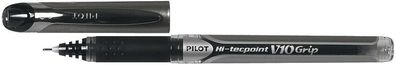 PILOT BXGPN-V10-B Tintenroller Hi-Tecpoint Grip V10 BXGPN-V10, 0,7 mm, schwarz