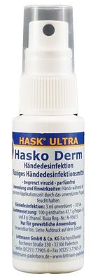 Hasko Derm 119052002 Händedesinfektion 30ml Kittelflasche