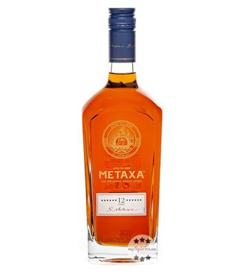 Metaxa 12 Sterne (, 0,7 Liter) (40 % Vol., hide)