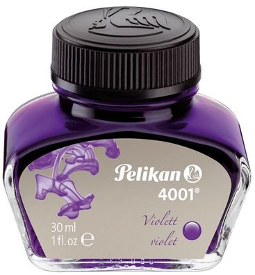 Pelikan® 311886 Tinte 4001® - 30 ml Glasflacon, violett
