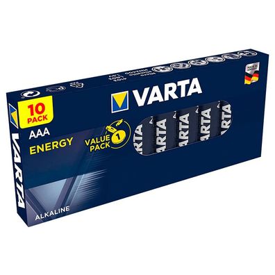 Varta 40870 Energy LR03/ AAA (Micro) (4103) Alkali-Mangan Batterie 1,5 V(PL)