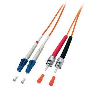 LWL Patchkabel Equip LC -> ST 10,00m Multimode Duplex OM2 or