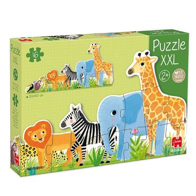 Goula 53426 XXL Puzzle Dschungel 16 Teile Puzzle