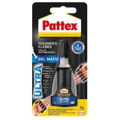 Pattex 9H PSG5C Ultra Gel Matic Sekundenkleber 3,0 g