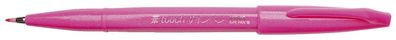 Pentel® SES15C-P Faserschreiber Sign Pen Brush - Pinselspitze, pink