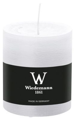 Wiedemann 281003.004 Stumpenkerze - 80 x 68 mm, weiß