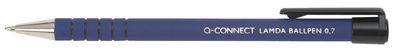 12x Q-Connect® KF00673 Kugelschreiber Lamda 0,7 mm blau