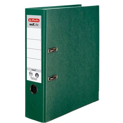 herlitz 5480504 maX. file protect Ordner grün Kunststoff 8,0 cm DIN A4