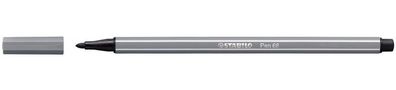 Stabilo® 68/96 Fasermaler Pen 68 - 1 mm, dunkelgrau