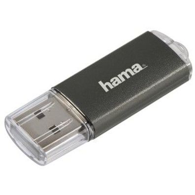 hama USB 2.0 Speicherstick FlashPen "Laeta", 16 GB, grau