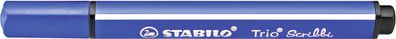 Stabilo® 368/932 Dreikant-Fasermaler Trio® Scribbi - blau
