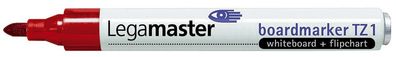 Legamaster 7-110002 Boardmarker TZ 1 - nachfüllbar, 1,5 - 3 mm, rot