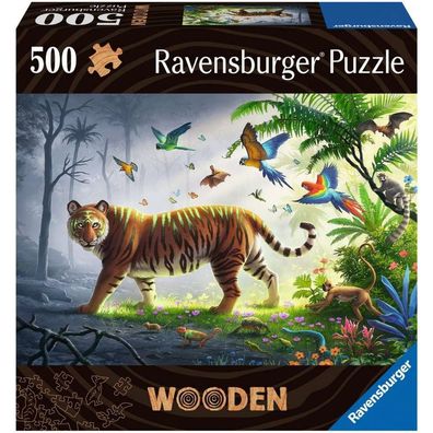 Wooden Puzzle Tiger im Dschungel (505 Teile) - Ravensburger 17514 - (Spielwaren / ...