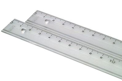 KUM® 201.01.09 Lineal Kunststoff - 15 cm, glasklar