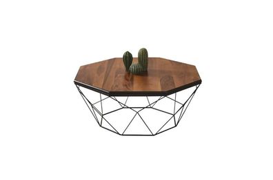 Couchtisch Kaffeetisch Beisteltisch Braun Wohnzimmer Design Tisch Holz