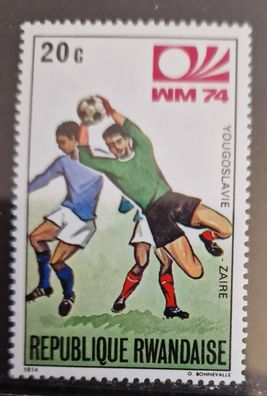 Ruanda - MiNr. 626 - Fußballweltmeisterschaft, Deutschland