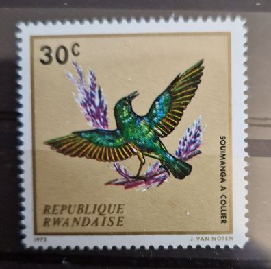 Ruanda - MiNr. 501 - Einheimische Vögel