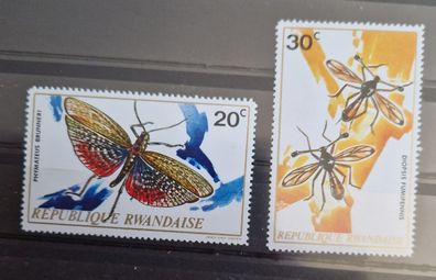 Ruanda - MiNr. 538-39 - Insekten