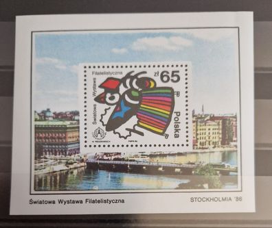 Polen - Block 100 - Internationale Briefmarkenausstellung Stockholmia ´86, Stockholm
