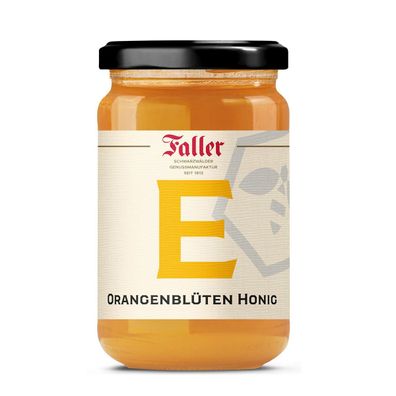 Honig von der Schwarzwälder Genussmanufaktur Faller, Orangenblütenhonig 380 Gramm