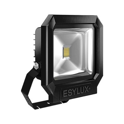 Esylux LED-Strahler 50W OFL/ AFL SUN 5000K A+ sw 1LED 5630lm IP65 mt Konv 110°