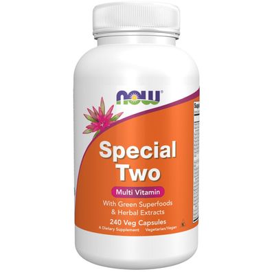 Now Foods, Special Two Multivitamin, 240 Veg. Kapseln