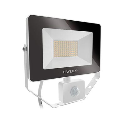 Esylux LED-Strahler 30W OFL/ AFL BASIC 3000K ws 1LED IP65 mt Konv breitstrahlend ...