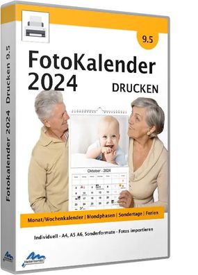 Fotokalnder 2024 - Sudokus - Rätsel - Tischkalender - Download Version