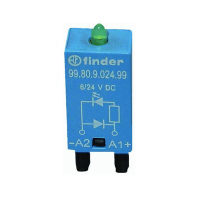 Finder Entstörmodul Diode 6-24VDC LED mit LED-Anzeige 99.80.9.024.99