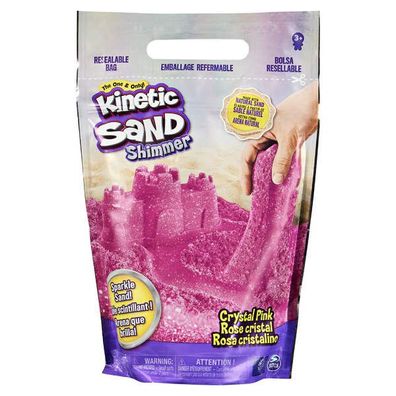 24670 KNS Glitzer Sand Crystal Pink (907g) Kinetic Sand Shimmer