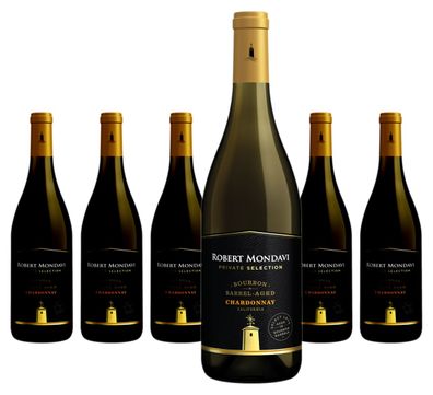 6 x Robert Mondavi Mondavi Private Selection Chardonnay – 2021