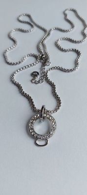 6983 Vintage Necklace made with Swarovski Kristallen 70cm