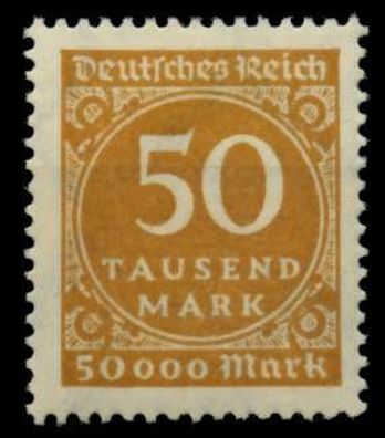 Deutsches REICH 1923 INFLA Nr 275a postfrisch SA65CA2